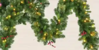 Ace Hardware 9' prelit led garland offer