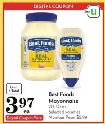 Pavilions Best foods mayonnaise offer