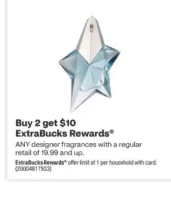 CVS Any designer fragrances offer