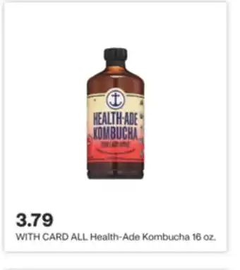 CVS All health-ade kombucha 16 oz offer