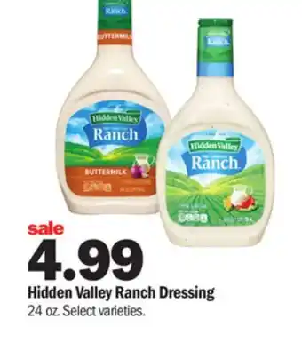 Meijer Hidden valley ranch dressing offer