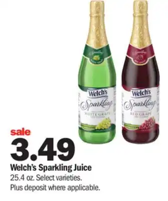 Meijer Welch's sparkling juice offer