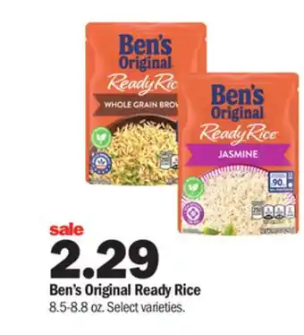 Meijer Ben's original ready rice offer