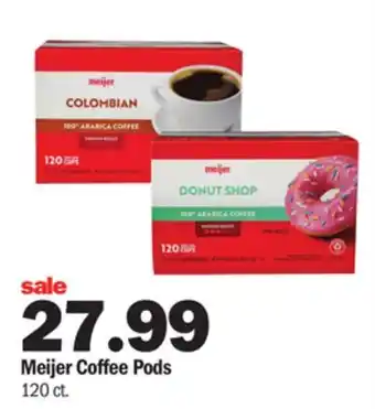 Meijer Meijer coffee pods offer