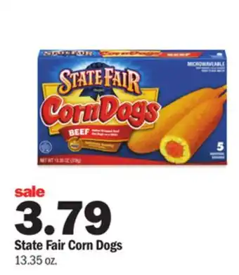 Meijer State fair corn dogs offer