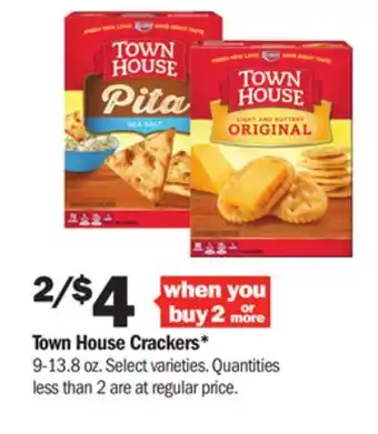 Meijer Town house crackers offer