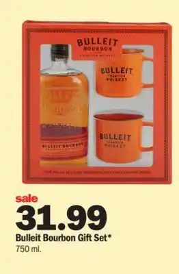 Meijer Bulleit bourbon gift set offer