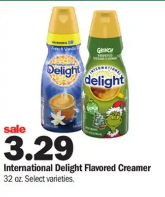Meijer International delight flavored creamer offer