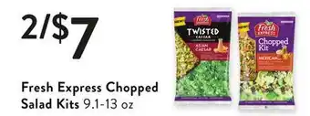 Fresh Thyme Fresh express chopped salad kits offer