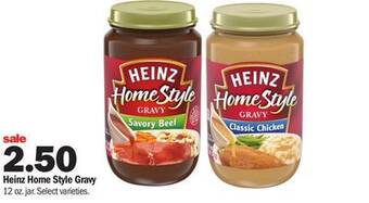 Meijer Heinz home style gravy offer