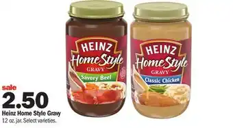 Meijer Heinz home style gravy offer