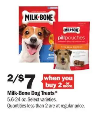 Meijer Milk-bone dog treats offer