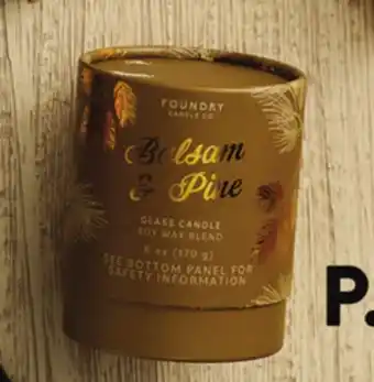 Fresh Thyme Paddywax holiday candle offer