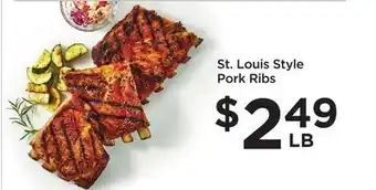 Food 4 Less St. louis style pork ribs offer