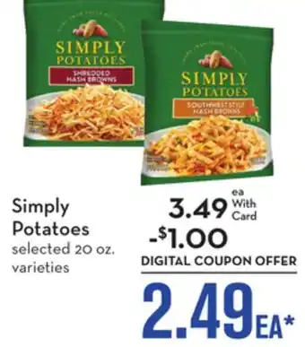Mariano's Simply potatoes offer