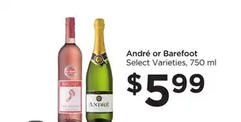 Food 4 Less André or barefoot offer
