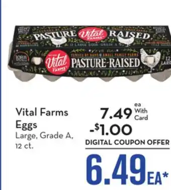 Mariano's Vital farms eggs offer