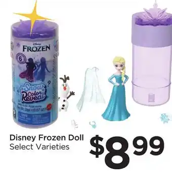 Food 4 Less Disney frozen doll offer
