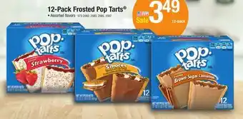Menards Pop-tarts frosted strawberry toaster pastries - 12 pack offer