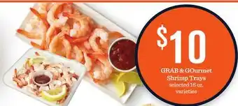 Mariano's Grab & gourmet shrimp trays offer