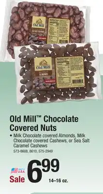 Menards Old mill chocolate almonds - 16 oz offer