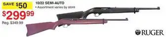 Dunham's Sports Ruger 10/22 semi-auto offer