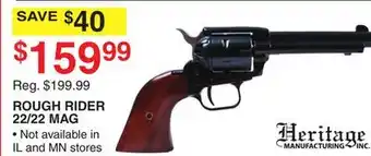 Dunham's Sports Heritage rough rider 22/22 mag offer