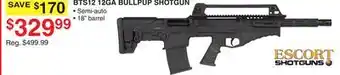 Dunham's Sports Escort shotguns bts12 12ga bullpup shotgun offer