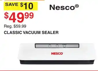 Dunham's Sports Nesco classic vacuum sealer offer