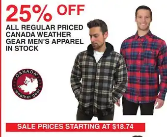 Dunham's Sports Canada weather gear men's apparel in stock offer