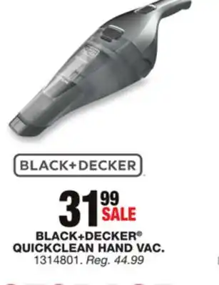Blain's Farm & Fleet Black+decker quickclean hand vac offer