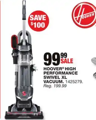Blain's Farm & Fleet Hoover high performance swivel xl vacuum offer