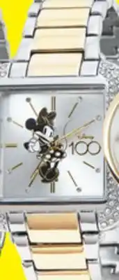 Big 5 Disney 100th anniversary women's minnie mouse stone watch offer