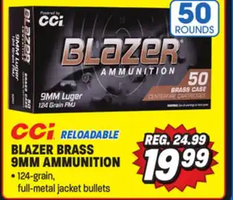 Big 5 Cci blazer brass 9mm ammo offer