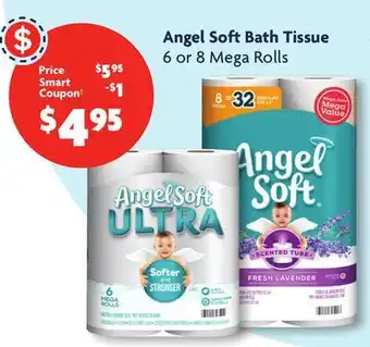 Family Dollar Angel soft bath tissue offer