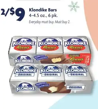 Family Dollar Klondike bars offer