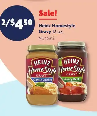 Family Dollar Heinz homestyle gravy offer