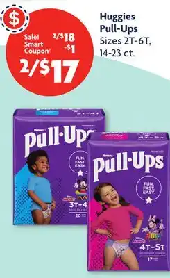 Family Dollar Huggies pull-ups offer