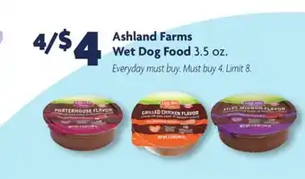 Family Dollar Ashland farms wet dog food offer
