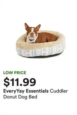 Petco Cuddler donut dog bed offer