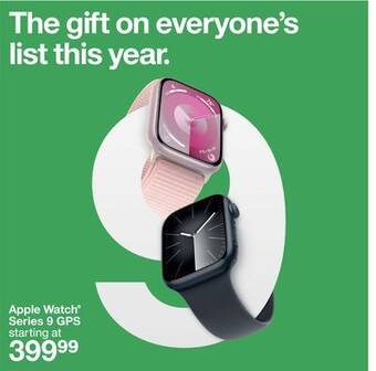 Target Apple watch series 9 gps offer