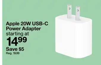 Target Apple 20w usb-c power adapter offer