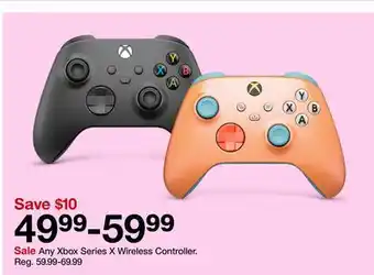 Target Xbox series x wireless controller offer