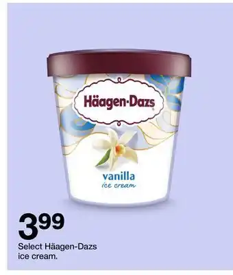 Target Select häagen-dazs ice cream offer