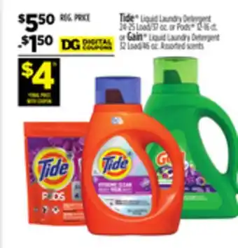 Dollar General Tide or gain offer