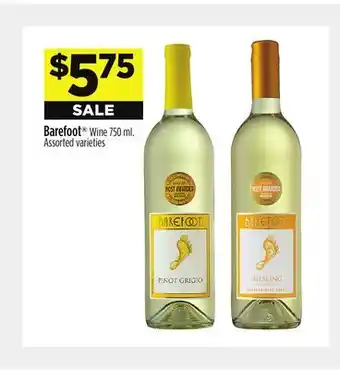 Dollar General Barefoot wine offer