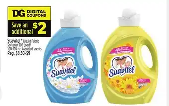 Dollar General Suavitel liquid fabric softener offer