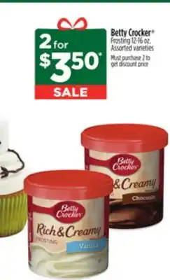 Dollar General Betty crocker frosting offer