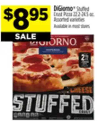 Dollar General Digiorno stuffed crust pizza offer
