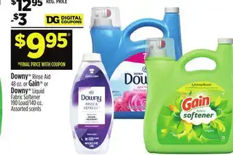 Dollar General Downy or gain or downy offer